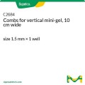 Combs for vertical mini-gel, 10 cm wide