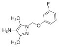 1-(3-Fluoro-phenoxymethyl)-3,5-dimethyl-1H-pyrazol-4-ylamine