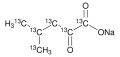 4-Methyl-2-oxovaleric acid-¹³C₆ sodium salt