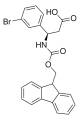 Fmoc-(R)-3-amino-3-(3-bromo-phenyl)-propionic acid