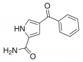 4-benzoyl-1H-pyrrole-2-carboxamide