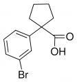 1-(3-bromophenyl)cyclopentanecarboxylic acid