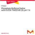 Phosphate Buffered Saline with 0.05% TWEEN® 20, pH 7.4