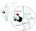 Aldrich® distillate sampling adapter, with vacuum connection and PTFE valve